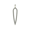 Load image into Gallery viewer, Open Nifo Platinum and Diamond Pendant