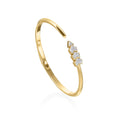Load image into Gallery viewer, Tatau Diamond Hinged Bangle with Kite and Triangle Shaped Diamonds