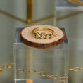 Load image into Gallery viewer, Tatau Five Stone Diamond Ring in 18k Yellow Gold
