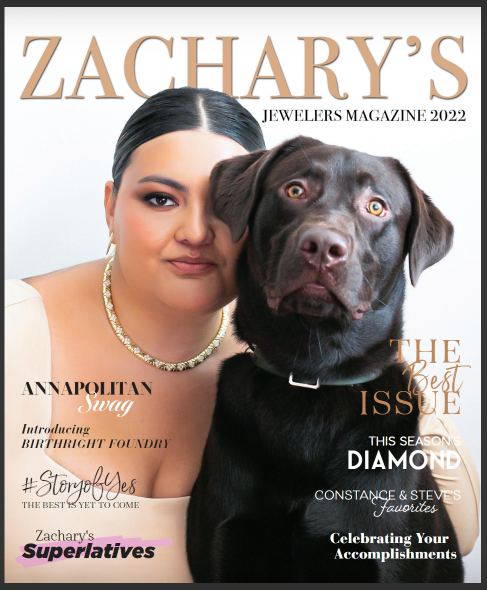Nifo Earrings make the Cover of Zachary's Jewelers Magazine!