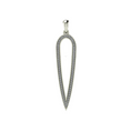 Load image into Gallery viewer, Open Nifo Platinum and Diamond Pendant
