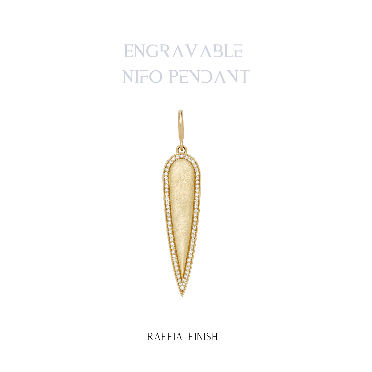 Engraveable Nifo Pendant