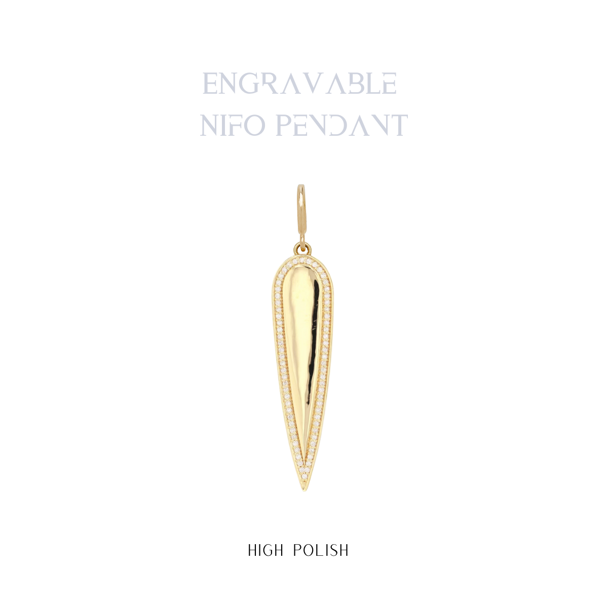 Engraveable Nifo Pendant