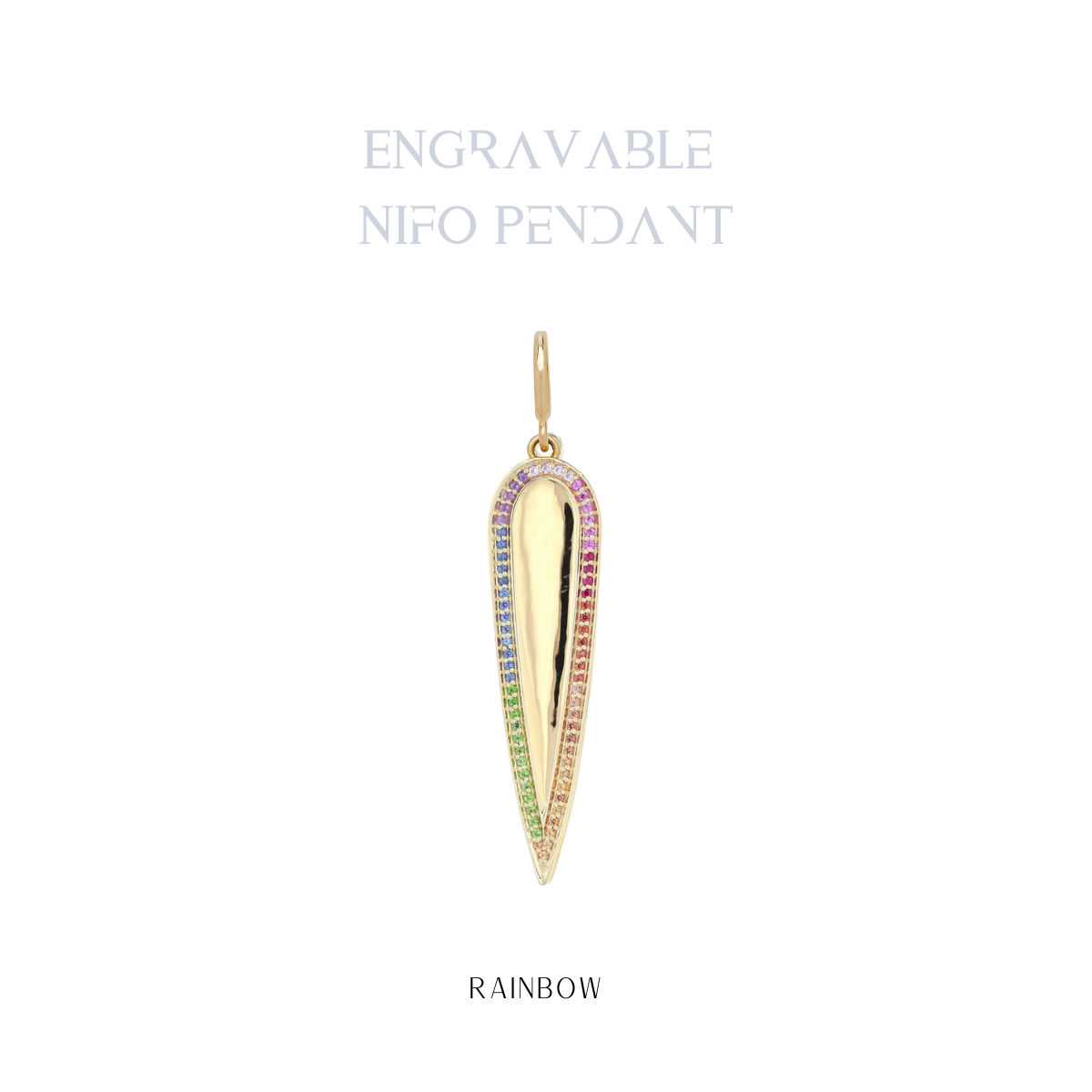 Engraveable Nifo Pendant