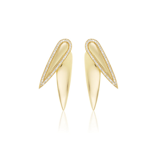 Engravable Diamond Nifo Earrings