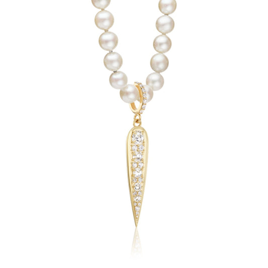 Rose-cut Diamond Nifo Pendant